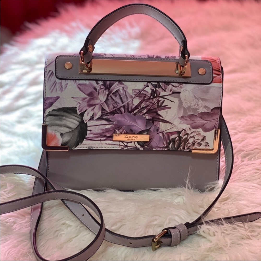 Lilac Dune london shoulder/crossbody purse